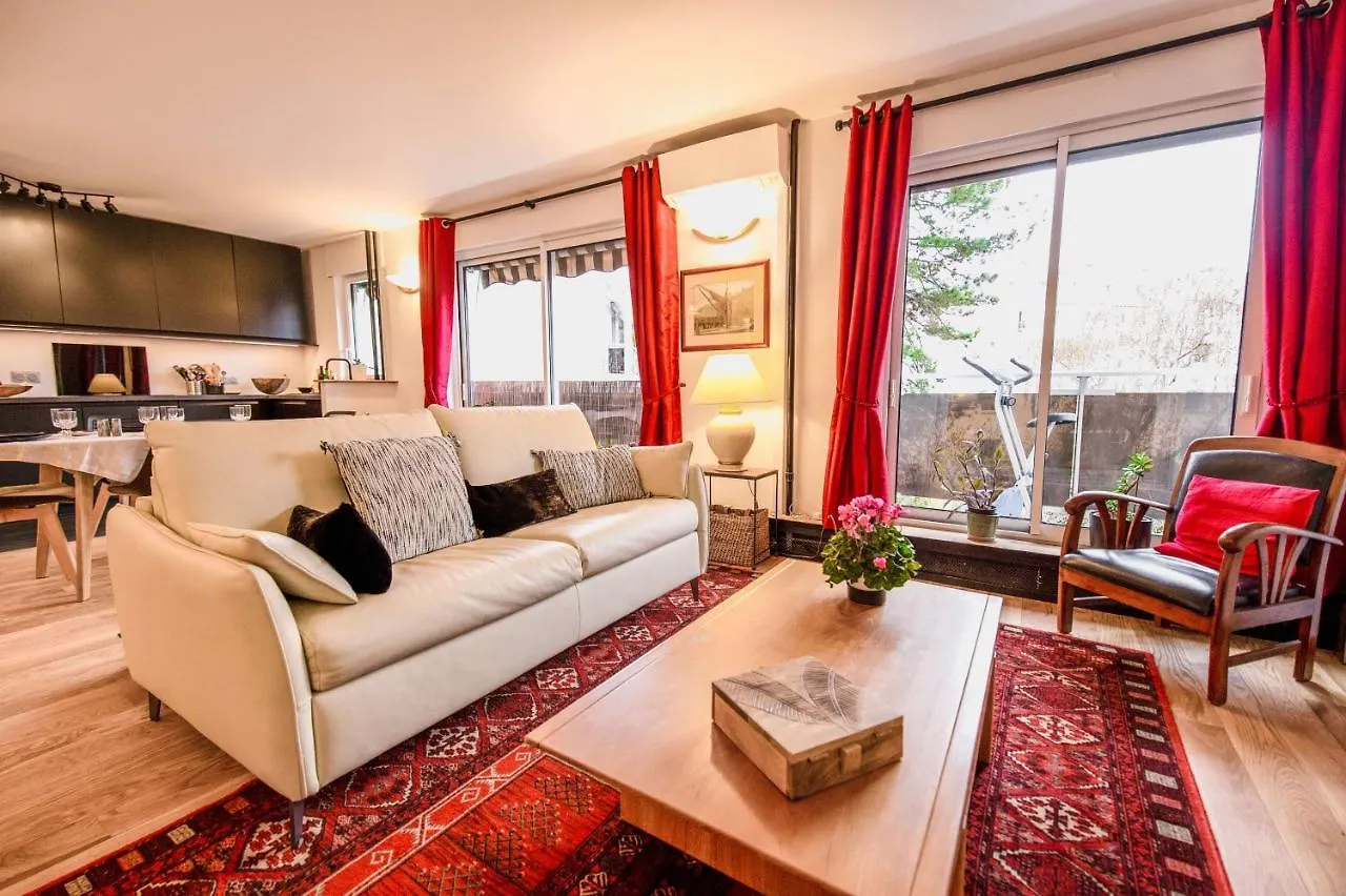 Apartment Paris-Daumesnil - Grand 2 Pieces 4 Etoiles De Charme Sur Jardin - 61M2, Pour 4P - Large 4 Star Charming 1 Bedroom Apt For 4 With Ac