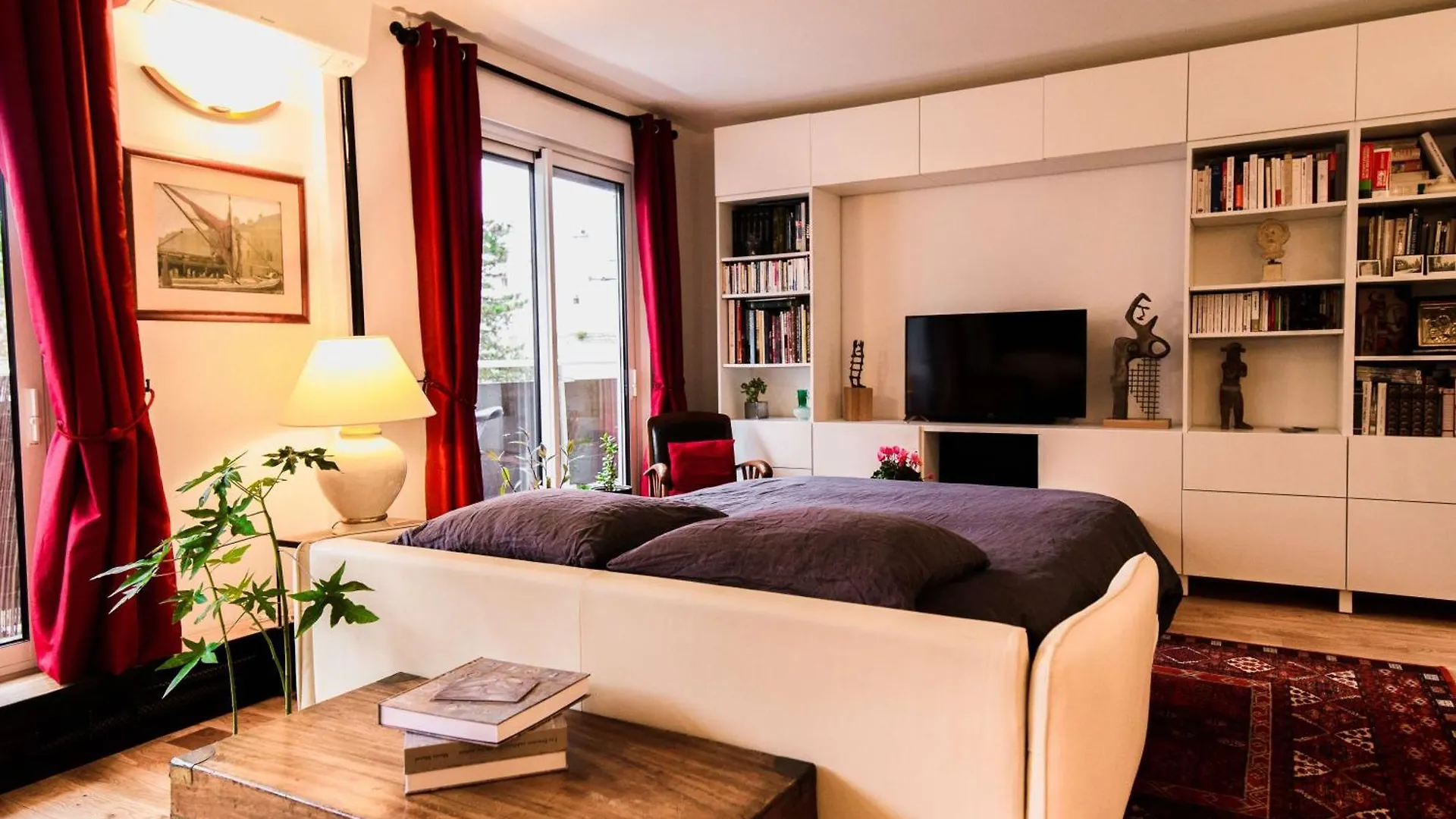 Paris-Daumesnil - Grand 2 Pieces 4 Etoiles De Charme Sur Jardin - 61M2, Pour 4P - Large 4 Star Charming 1 Bedroom Apt For 4 With Ac Apartment